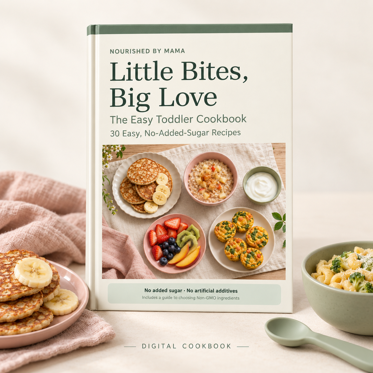 Little Bites, Big Love: The Easy Toddler Cookbook